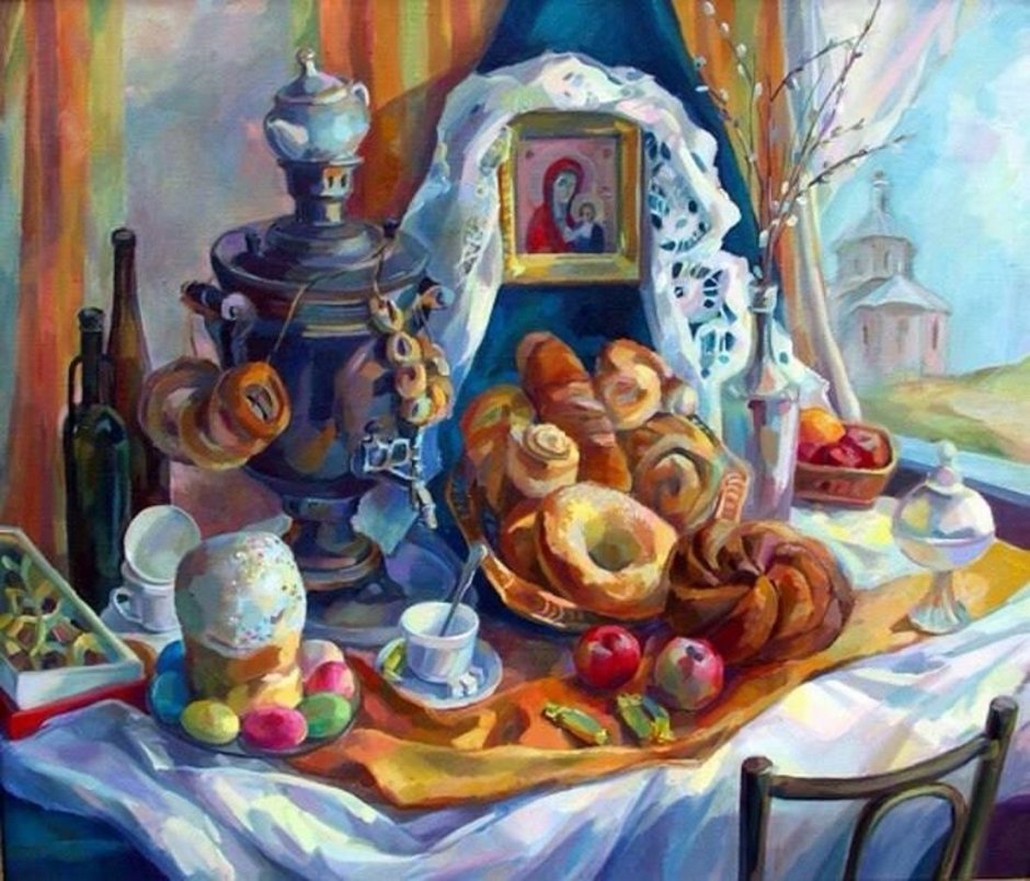 Пасха картины русских художников