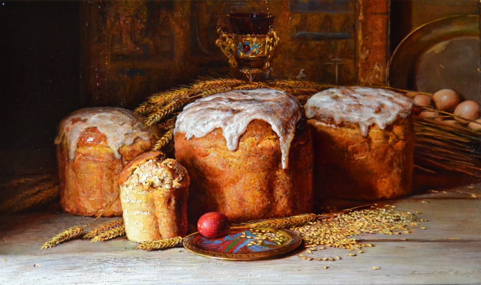 Юрий Николаев художник картины хлеб