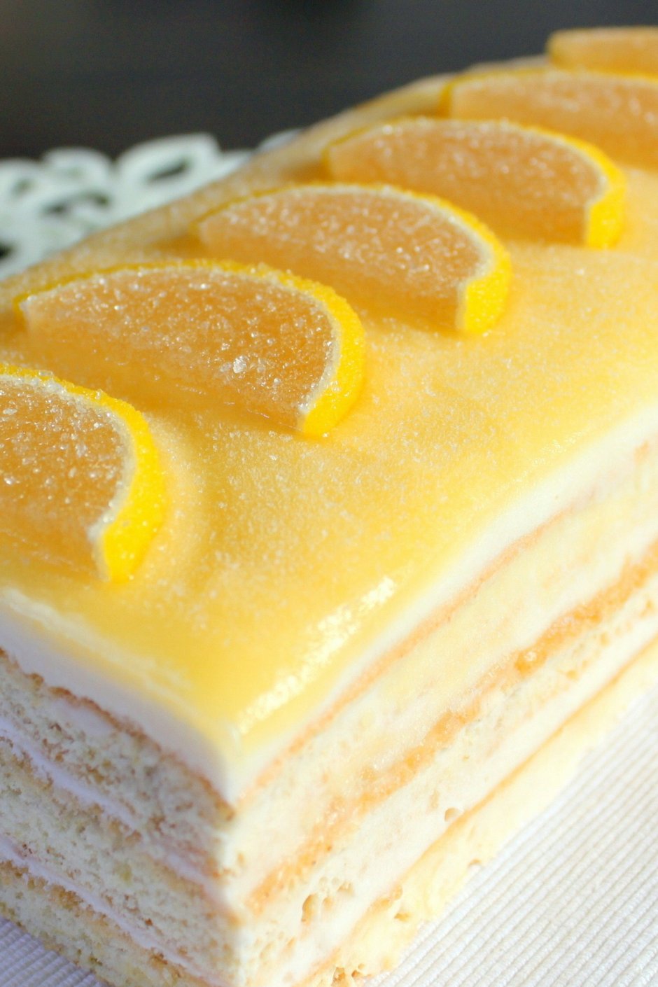 Торт лимонный 900г.