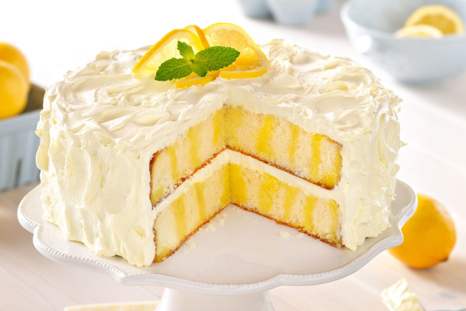Идея для торта лимонного