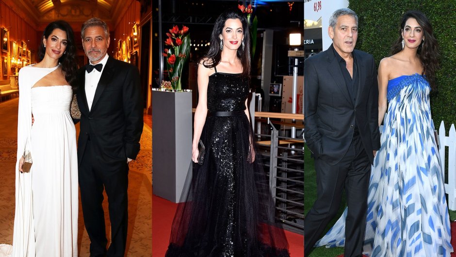 Амаль Клуни с семьей