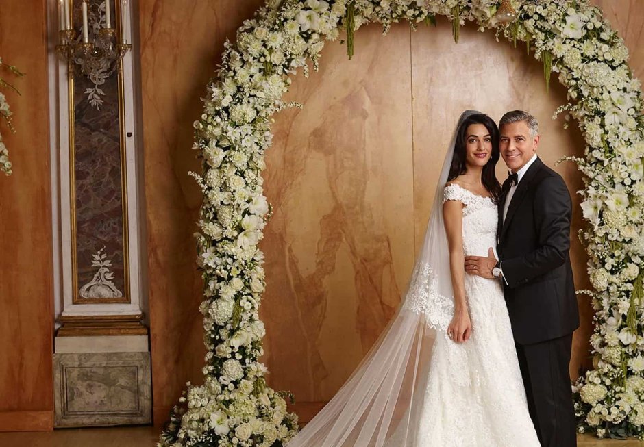 Джордж Клуни и Амаль на Сейшелах