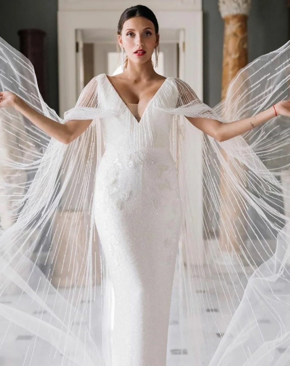 Паулина Андреева свадебное платье