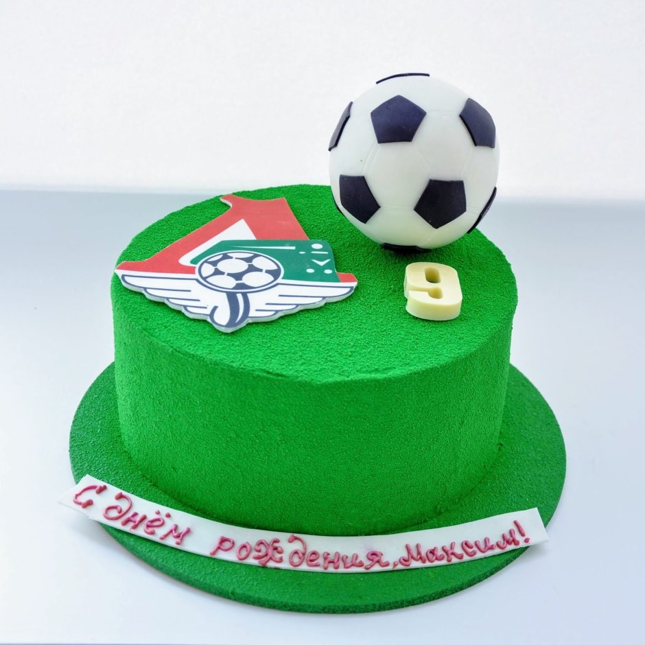 Торт на день рождения мальчику футбольная тематика