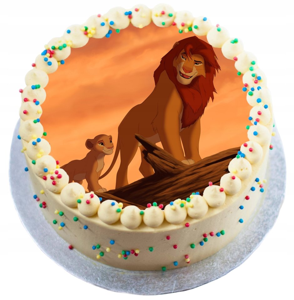 Торт Король Лев для девочки