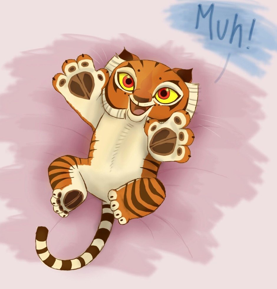 Тигр в свитере иллюстрации