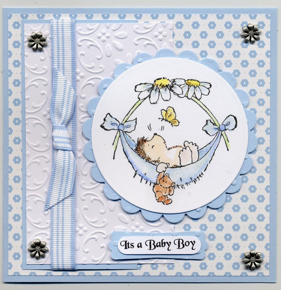 Дизайнерские открытки с новорожденным