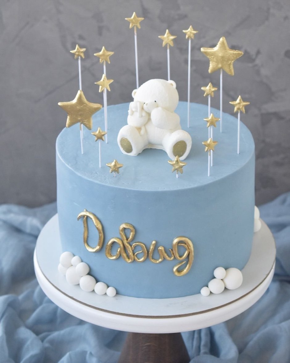 Тортик на рождение мальчика