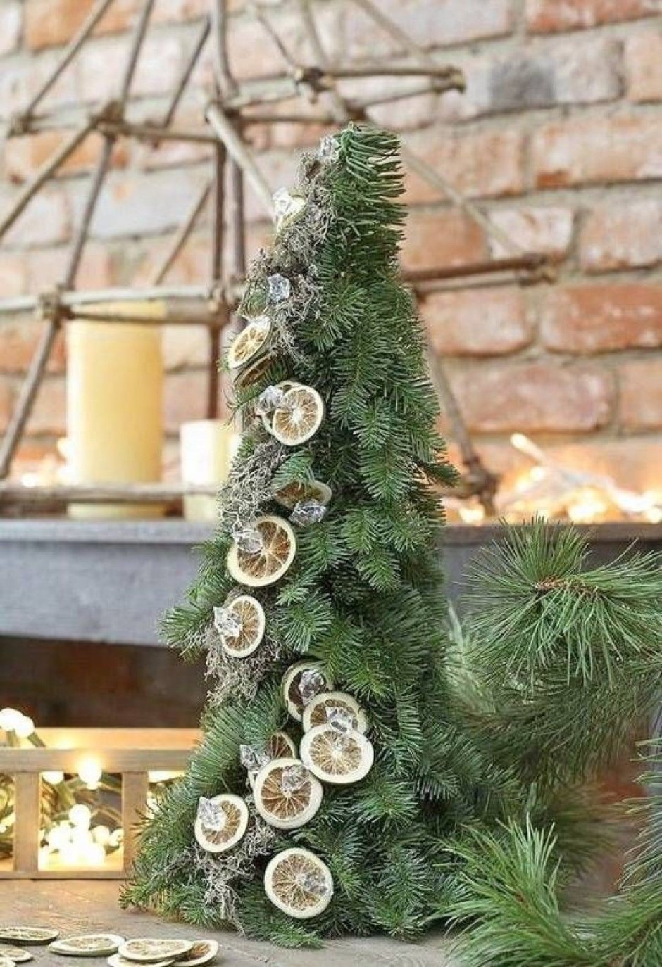 Christmas Tree с бревном