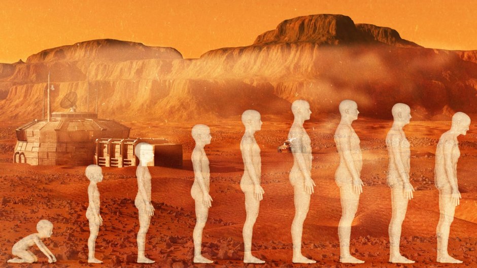Эволюция человека на Марсе
