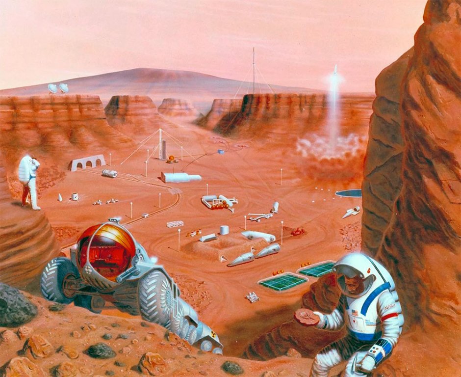 Марс Планета колонизация