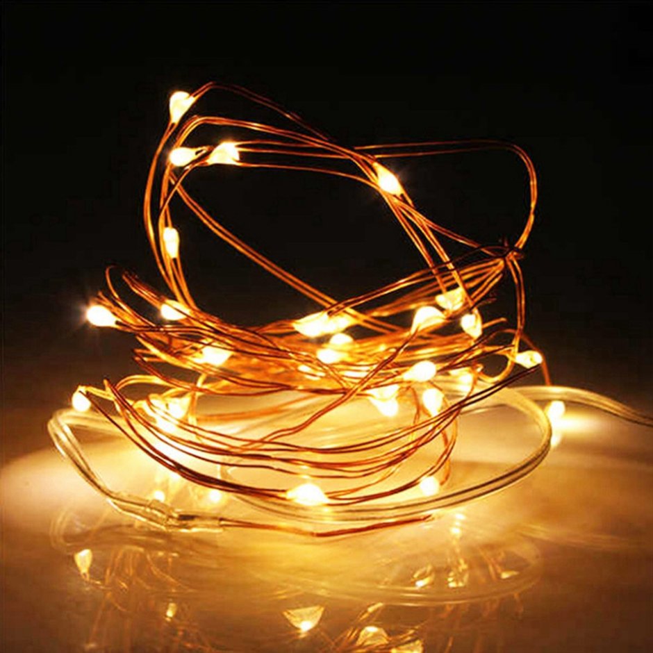 Ball Copper wire Light гирлянда