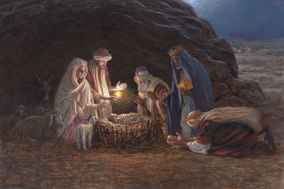 Рождение Иисуса Христа волхвы