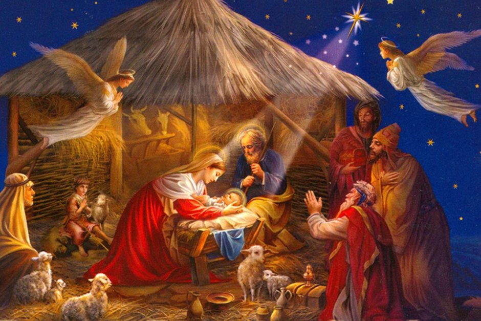 Різдво Христове ретро