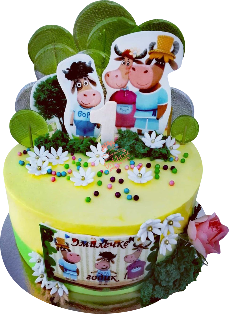 Тортик Буренка Даша