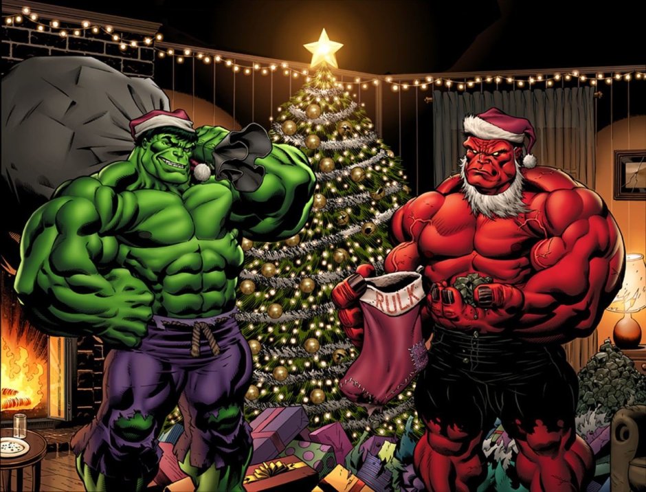 Hulk vs Red Hulk