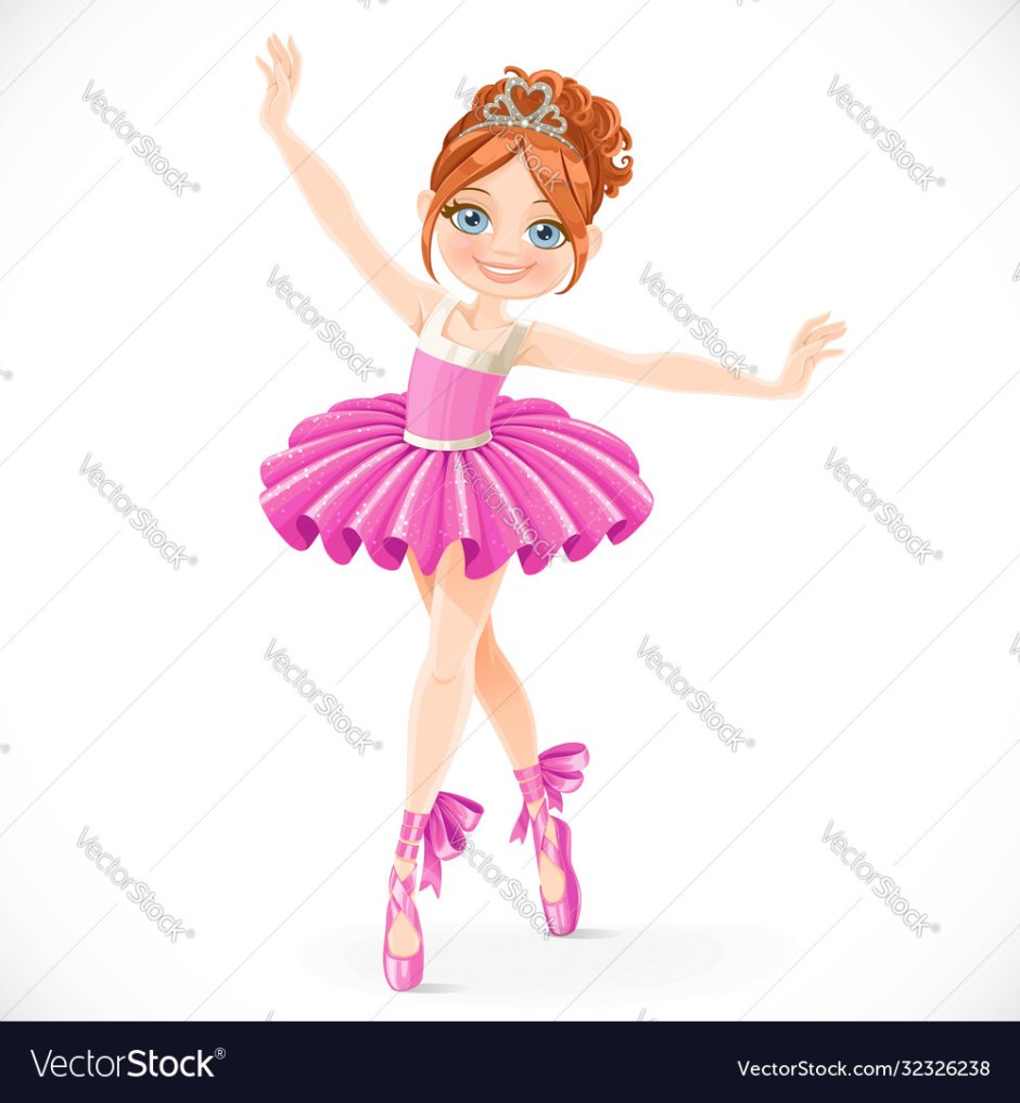 Силуэты маленьких балерин
