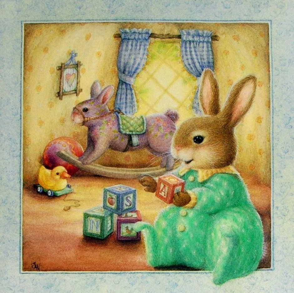 Картины Сьюзен Виллер кролики