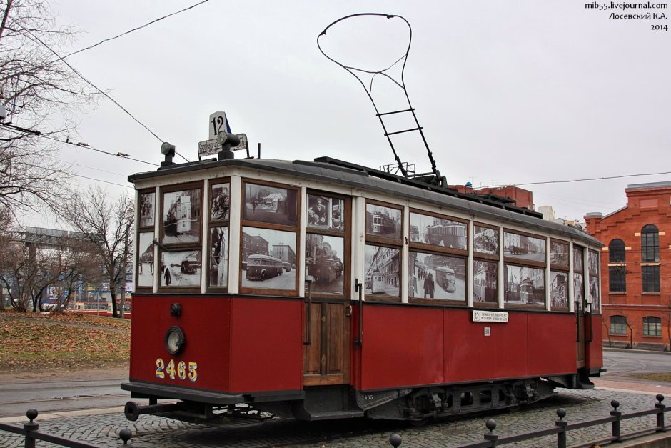 Блокадный трамвай Ленинграда памятник