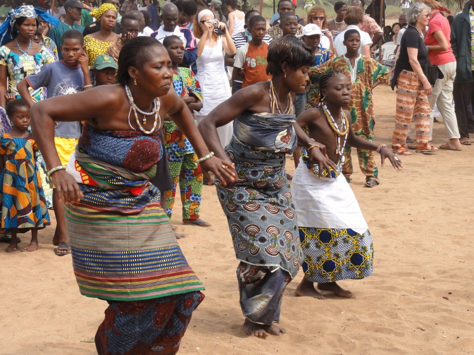 Танец вуду Бенин