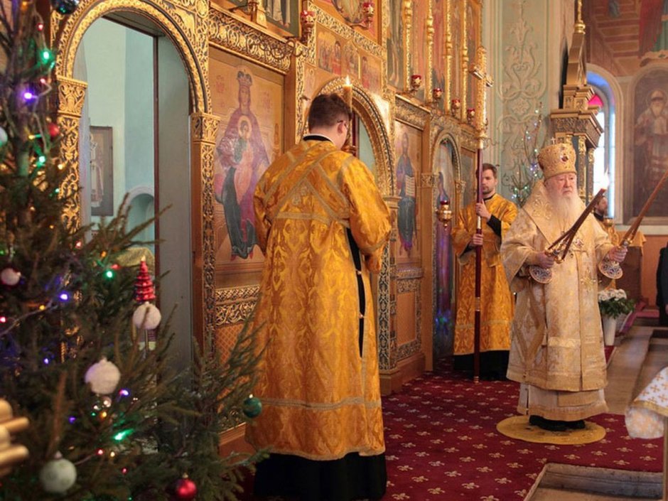 Рождество в России традиции Церковь