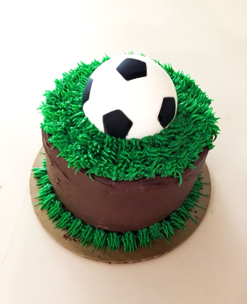 Торт мячик футбольный
