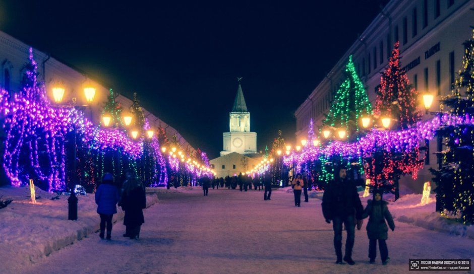 Новогодняя столица Казань