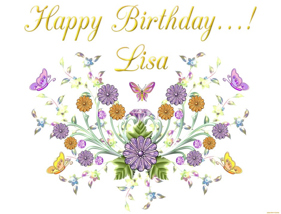 Happy Birthday Lisa