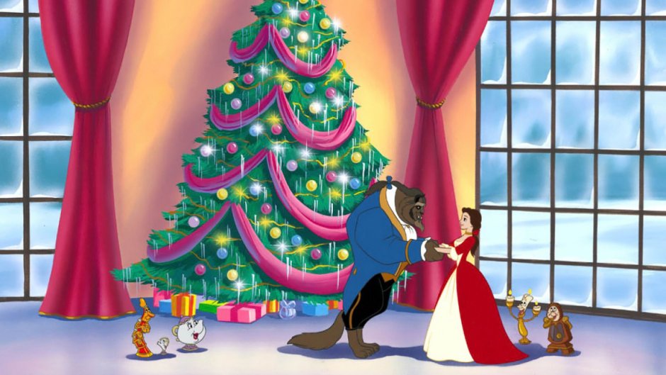 Красавица и чудовище: чудесное Рождество мультфильм 1997