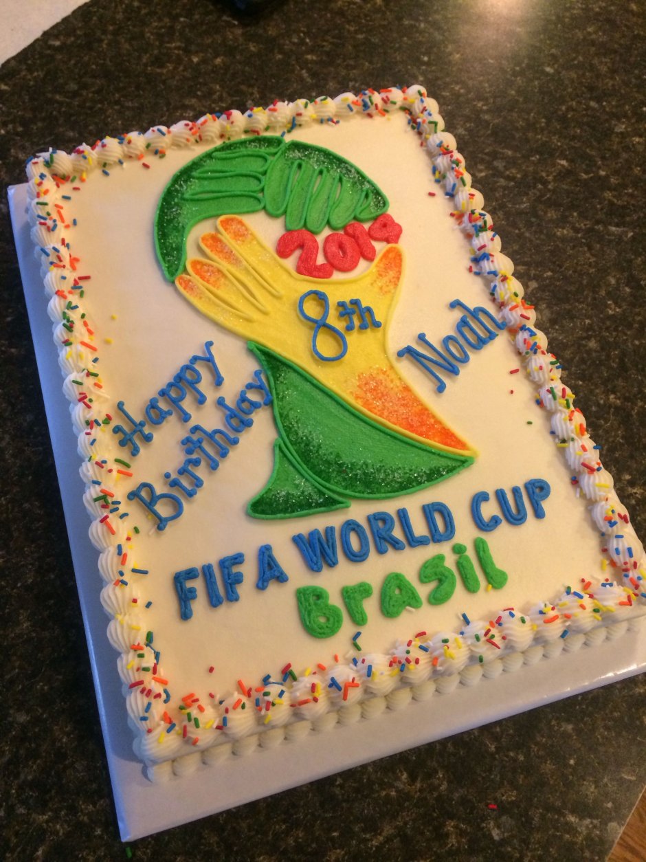 Торт на день рождения FIFA