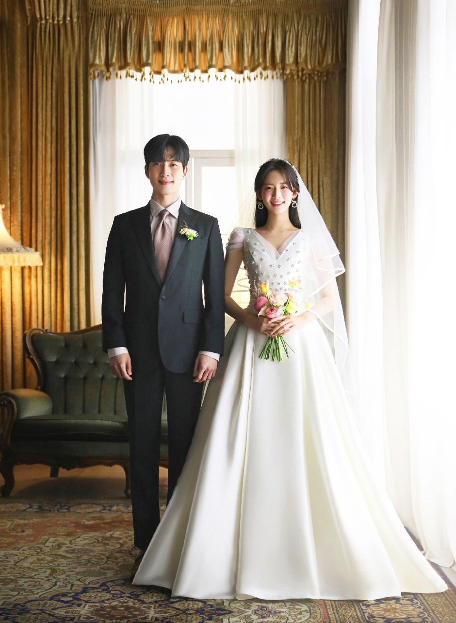 Свадебное платье в корейском стиле