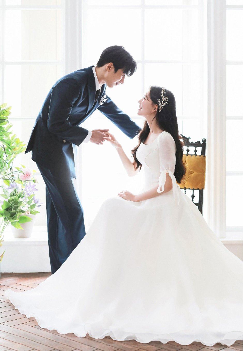 Свадьба корейский невесты задний фон