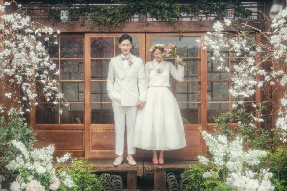 Свадебное платье в корейском стиле