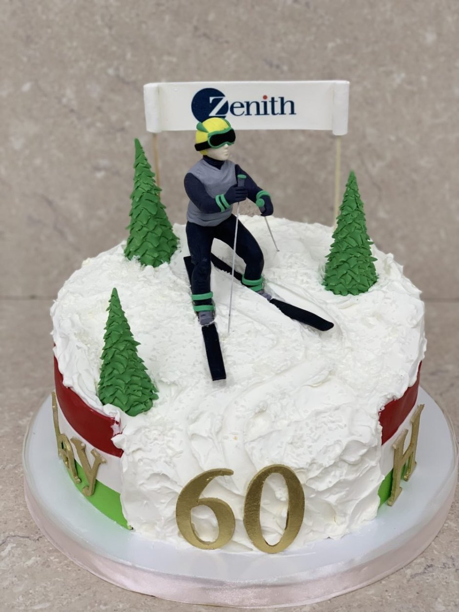 Торт для лыжницы