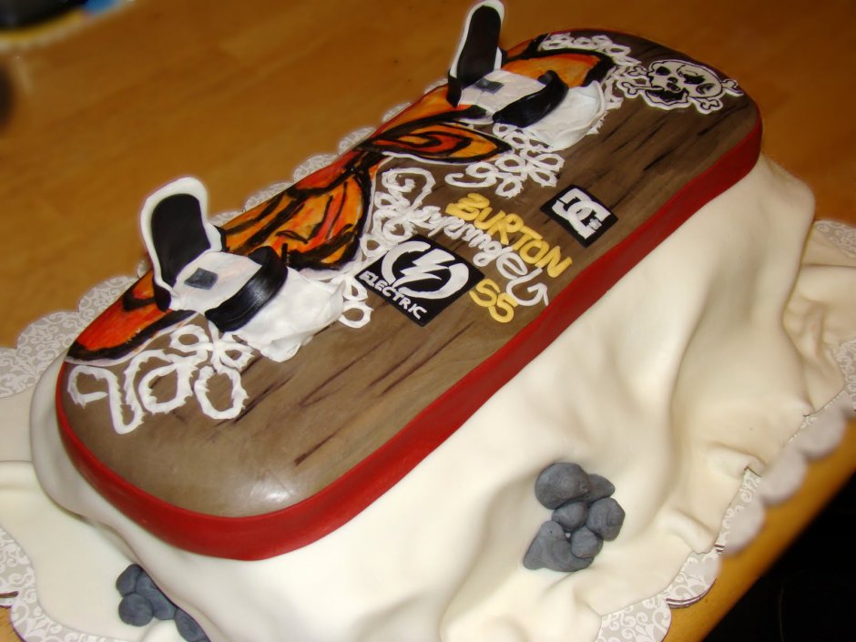 Торт для сноубордистов