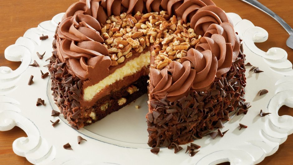 Шоколадно Ореховый торт
