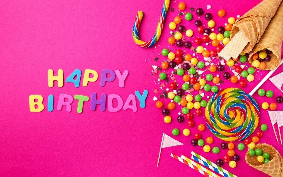 Открытка Happy Birthday