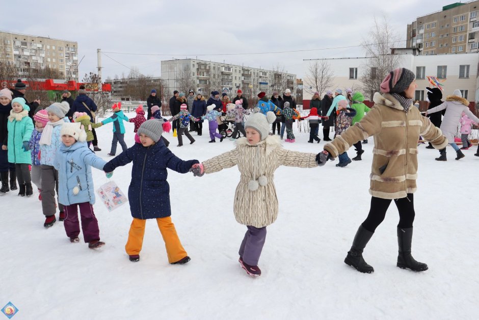 Парк в Лобне Масленица