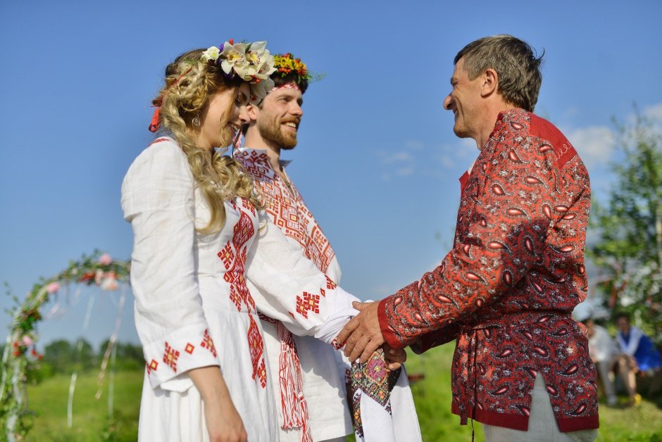 Славянская свадьба традиции