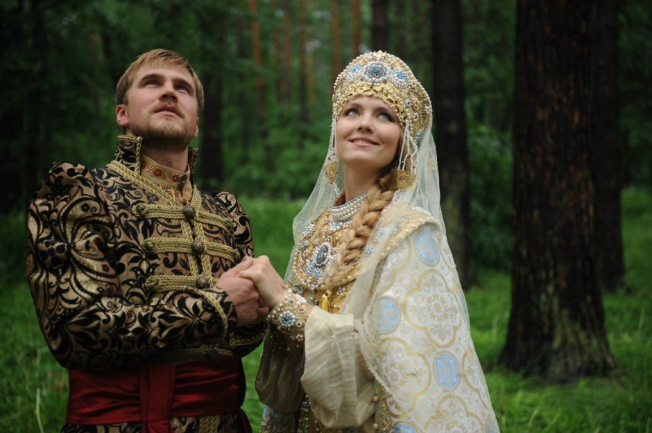 Свадебный наряд на Руси