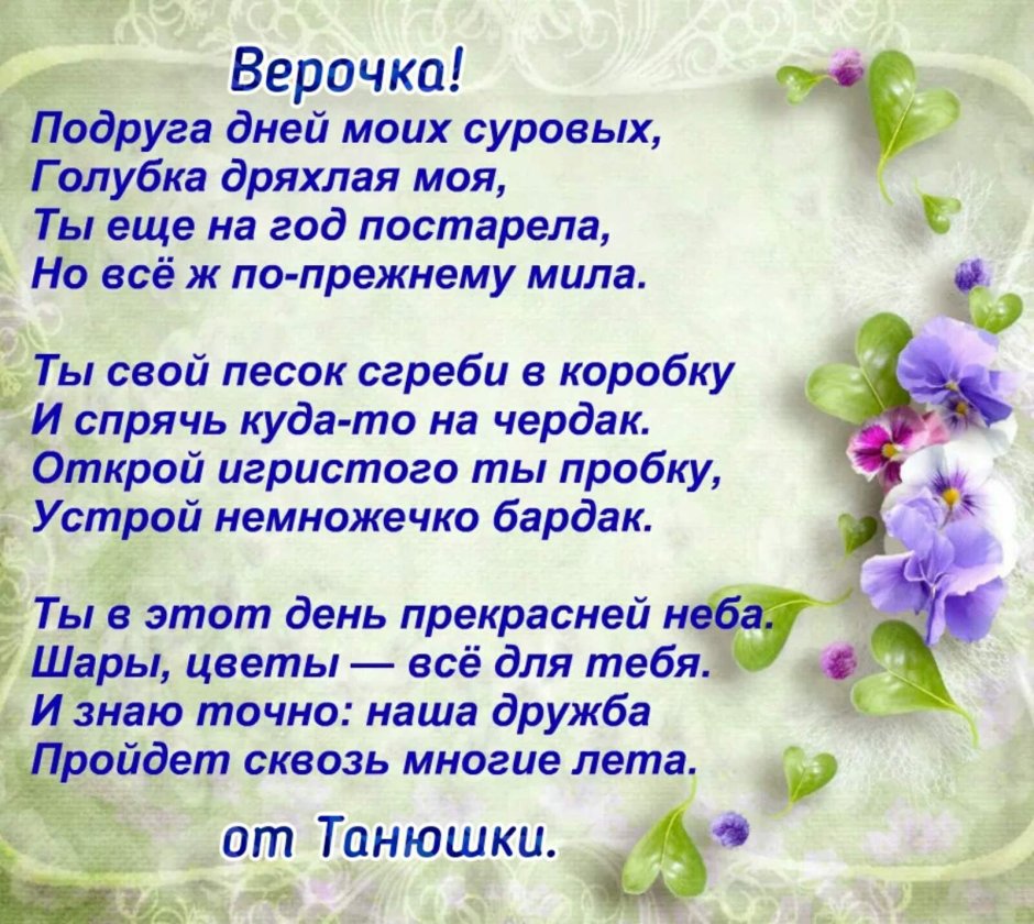 Поздравления с днём рождения