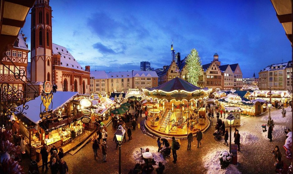 Frankfurter Weihnachtsmarkt, Франкфурт, Германия