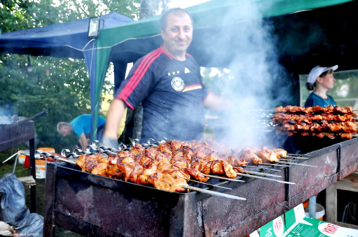 Шашлыки в городе