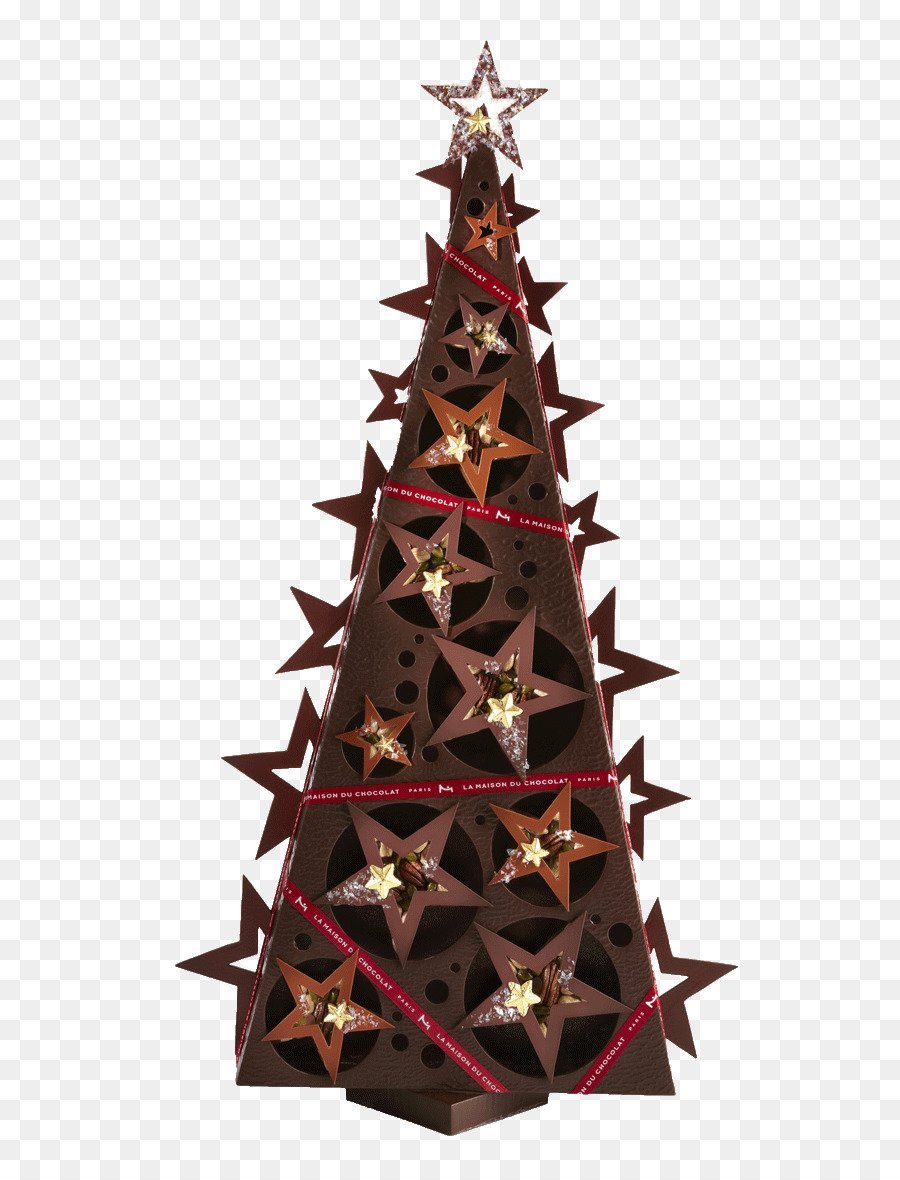 Новогодняя елка из шоколада