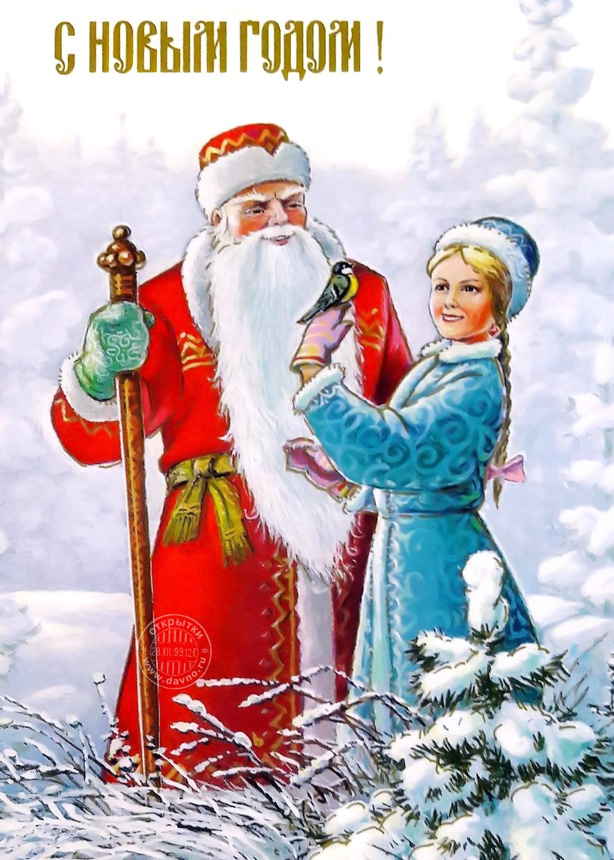 Дед Мороз и Снегурочка Зарубин