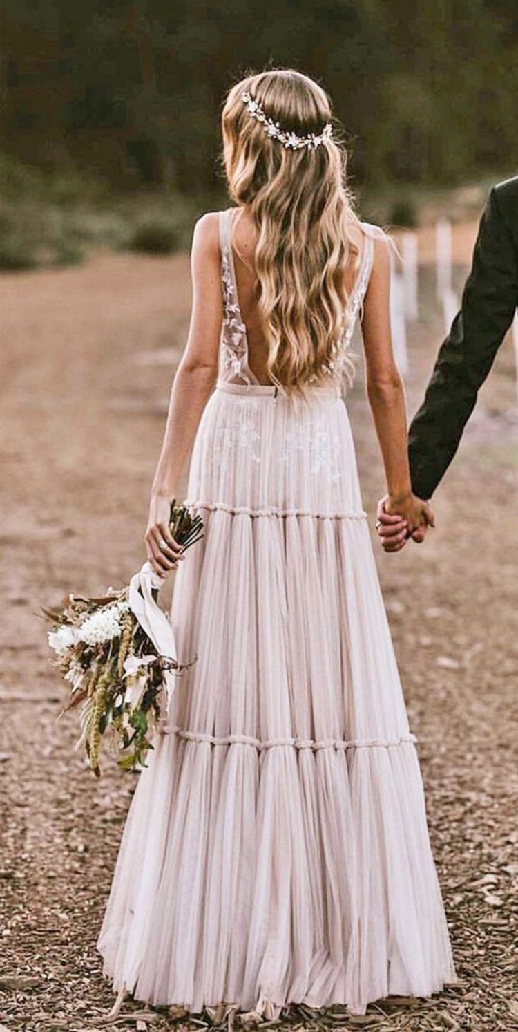 Свадебное платье бохо Шик