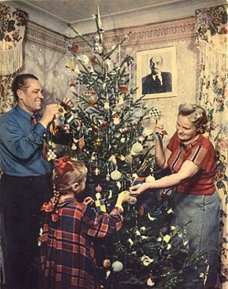 Новогодняя елка СССР