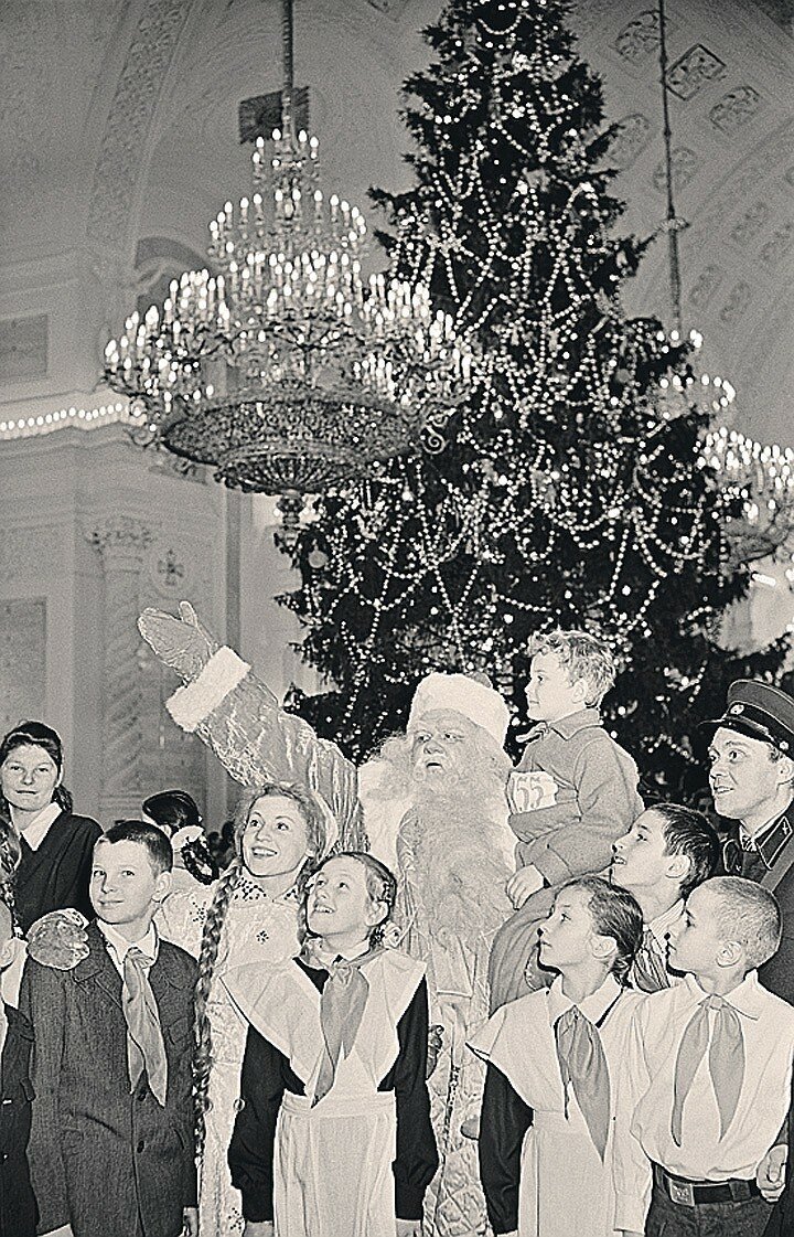 Кремлевская елка 1960е год
