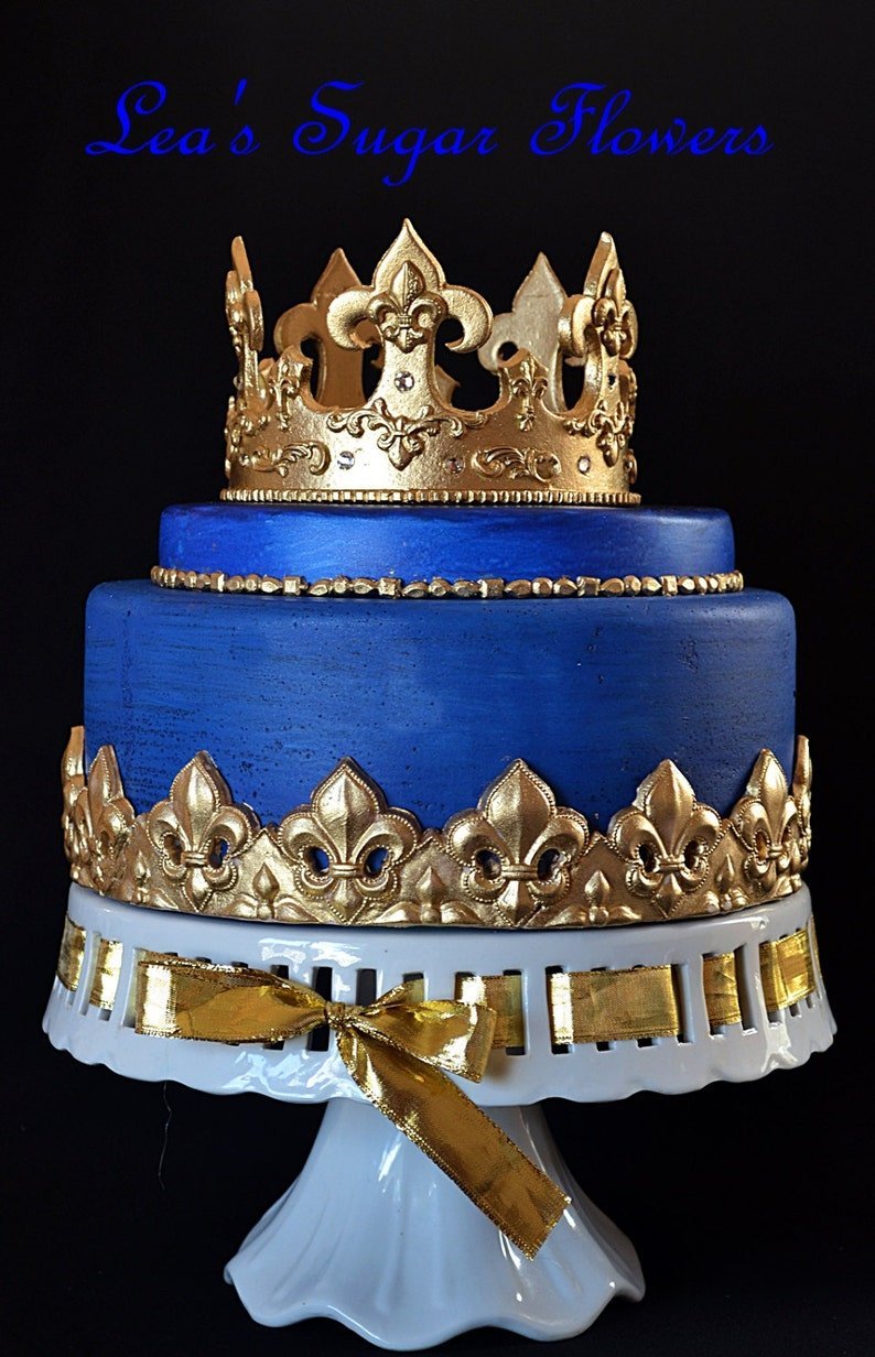 Торт с короной для мужчины