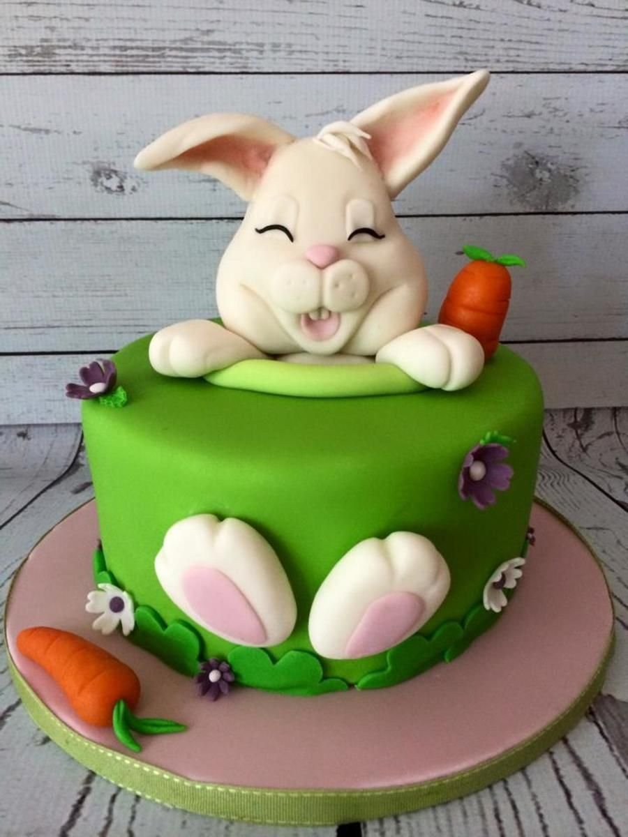 Детский торт кролик